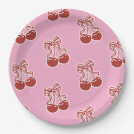 Prato De Papel Girls Cherry Sweet 16th Birthday