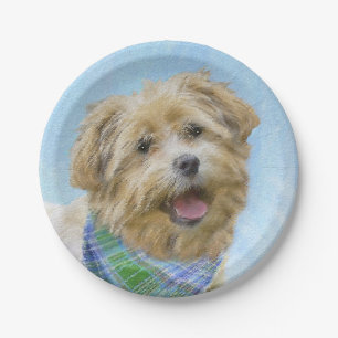 Prato De Papel Glen of Imaal Terrier Painting - Arte Original de