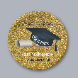 Prato De Papel Glitz! Fun, Custom Graduation