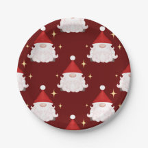 Gnomos Nórdicos do Natal do Gongo Vermelho Festivo