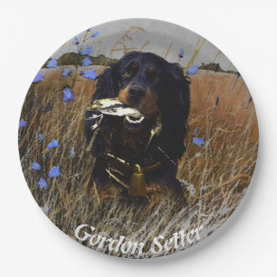 Prato De Papel Gordon Setter
