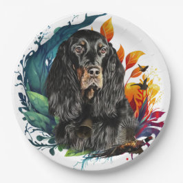 Prato De Papel Gordon Setter