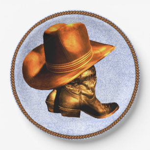 PRATO DE PAPEL GORDURA E INICIALIZAÇÕES DE COWBOY
