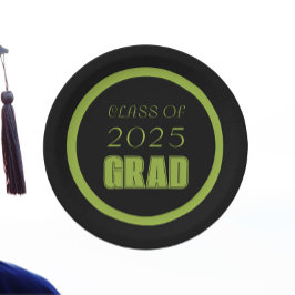 Prato De Papel Graduação de Cores nas Escolas Negra e Verde