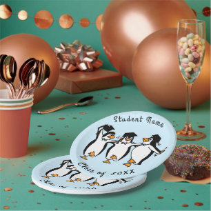 Prato De Papel Graduação de placas de papel para pinguins