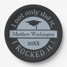 Prato De Papel Graduação de placas de papel personalizadas e de a