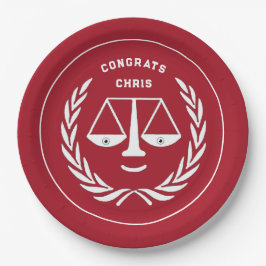 Prato De Papel Graduação em Faculdade de Direito - Chapas de Pape