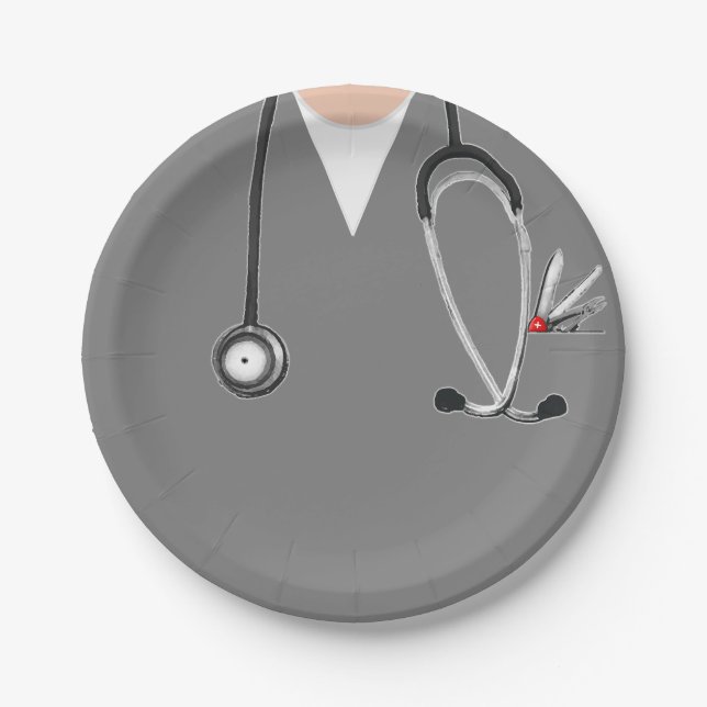 Prato De Papel Graduação na Faculdade de Medicina (Frente)