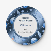 Gráfico do Aniversário de criança do foguete da Av