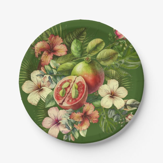 Prato De Papel Grandma Manuela's Guavas (Frente)