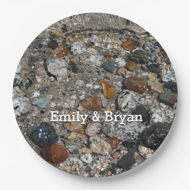 Prato De Papel Granite Pebbles no lago Tenaya em Yosemite (Frente)