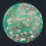 Prato De Papel Green Van Gogh Almond Blossoms<br><div class="desc">Amêndoa Verde Suave Blossoms de Vincent Van Gogh alteração de cor copyright 2doce4wordsDesigns/ PureVintage Love Soft Green Almond Blossoms para um toque artístico ao estilo pessoal, Festa de casamento, Chá de fraldas, presentes no escritório ou Partido Primavera: Celebre suas ocasiões especiais com a beleza encantadora do Almond Blossoms de Vincent...</div>