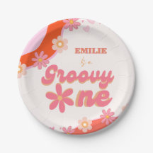 Groovy One Party Boho Retro Daisy