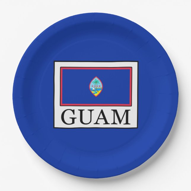 Prato De Papel Guam (Frente)