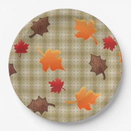 Prato De Papel guardanapos de ação de graças