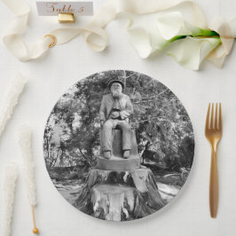 Prato De Papel Guardião da Floresta