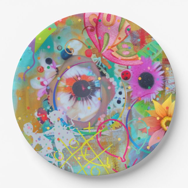 Prato De Papel Halcyon Days (Frente)