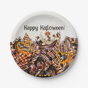 PRATO DE PAPEL HALLOWEEN