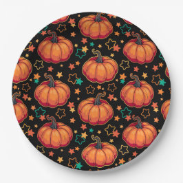 Prato De Papel Halloween
