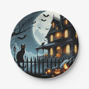 Prato De Papel Halloween