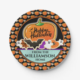 Prato De Papel Halloween