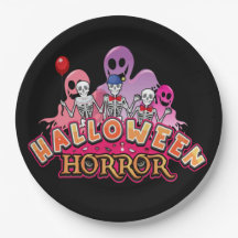 Halloween Assusta Palmas de Papel Horror