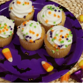 Prato De Papel Halloween Bats