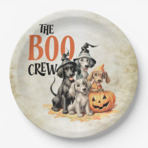 Halloween Scary Boo Cães Tripulantes Laranja Pumpk