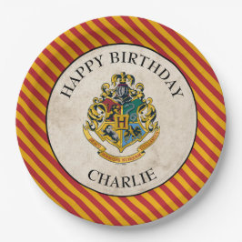 Prato De Papel Harry Potter | Aniversário de Hogwarts
