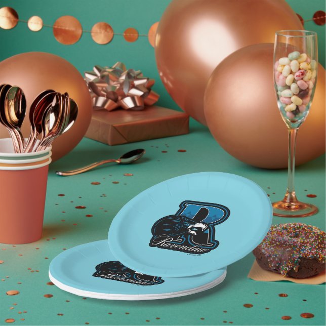 Prato De Papel HARRY POTTER™ | Crachá atlético RAVENCLAW™ (Múltiplo)