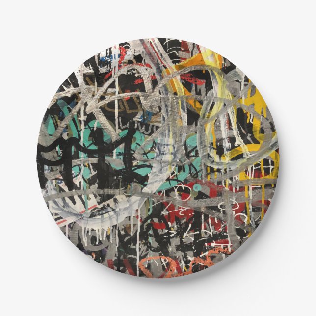 Prato De Papel hip hop (Frente)