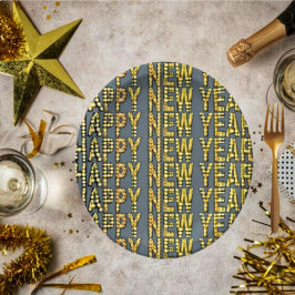 Prato De Papel HNY-Yellow-Gld