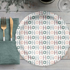 Prato De Papel Ho Ho Placa de Papel Ho