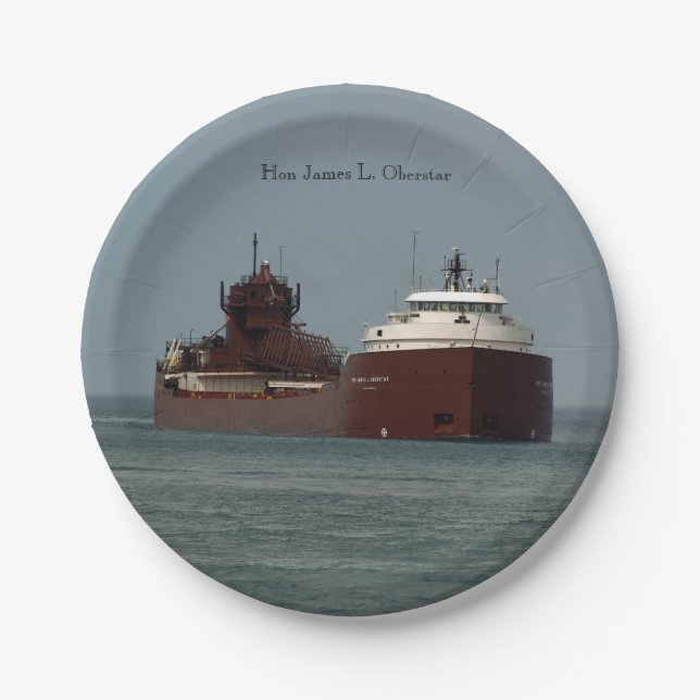 prato de papel Hon James L. Oberstar (Frente)