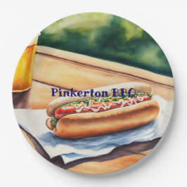 Prato De Papel Hot Dog Personalizado