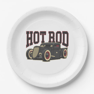 Prato De Papel Hot Rod Classic
