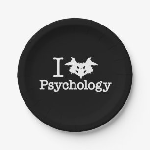 Prato De Papel I Psicologia do Coração (Rorschach Inkblot)