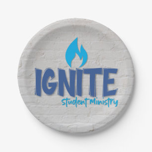 Prato De Papel Ignite a Placa de Papel do Ministério do Estudante