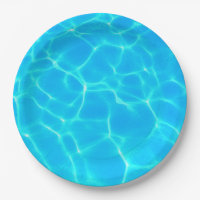 Imagem Clara de Água Piscina Azul