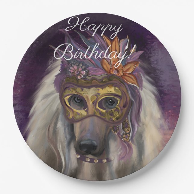 Prato De Papel Impressão All-Over Apron (Frente)