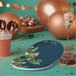 Prato De Papel Impressão havaiano