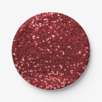 Impressão vermelho da faísca do brilho do falso do