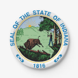 Prato De Papel Indiana