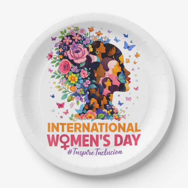 Prato De Papel International Women's Day (Frente)