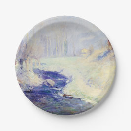 Prato De Papel Inverno (por Cara de Rosa)