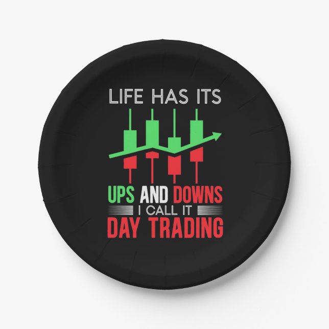 Prato De Papel Investor I Call It Day Trading (Frente)