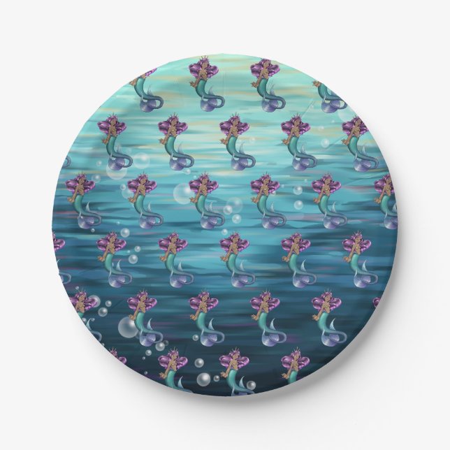 Prato De Papel Iole de Sereia (Frente)
