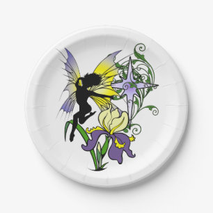 Prato De Papel Iris Shadow Fairy