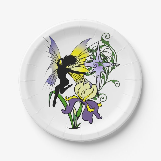 Prato De Papel Iris Shadow Fairy (Frente)