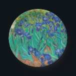 Prato De Papel Irises, 1889, por Vincent van Gogh<br><div class="desc">Irises,  1889,  por Vincent van Gogh. Vincent Willem van Gogh foi um pintor holandês impressionista poste que se tornou,  postumamente,  uma das figuras mais famosas e influentes da história da arte ocidental.</div>